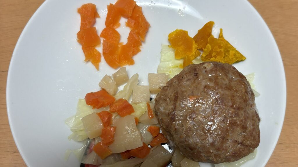 犬の誕生日ディナー